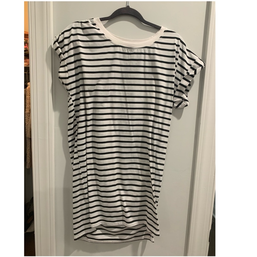 Ellison Striped t shirt dress
